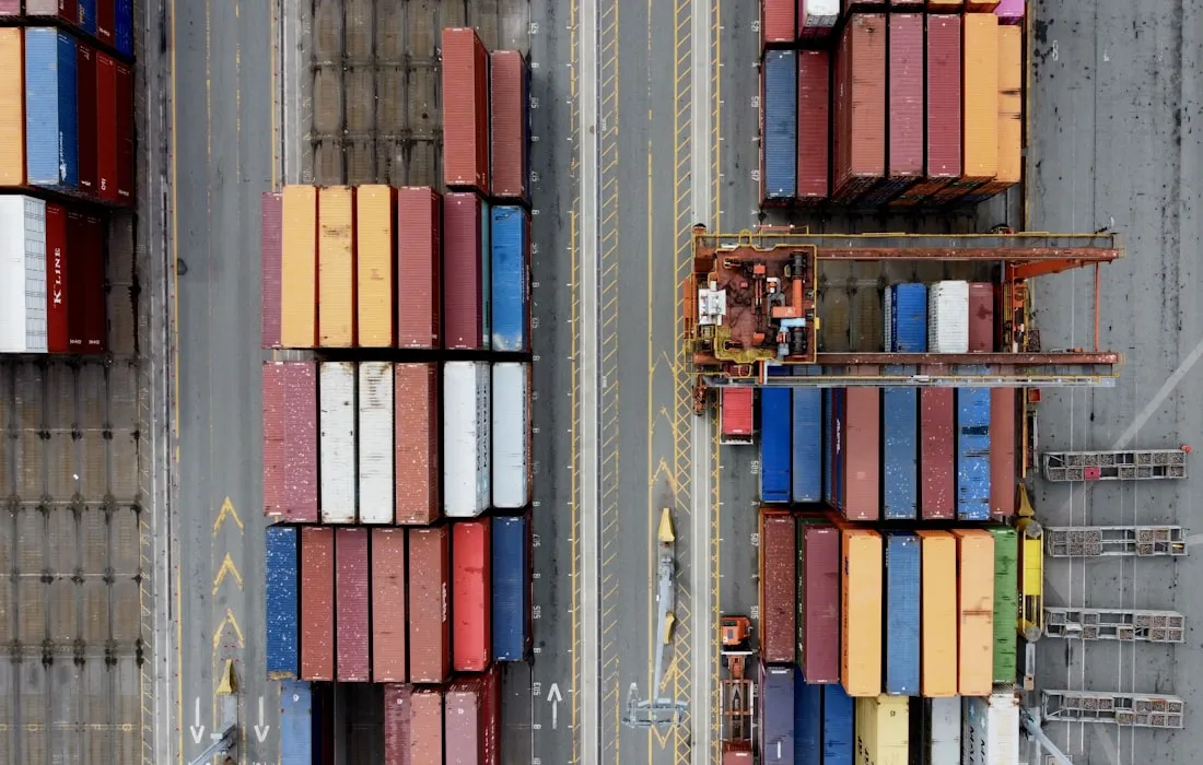 Aerial example: Vessel movement analytics