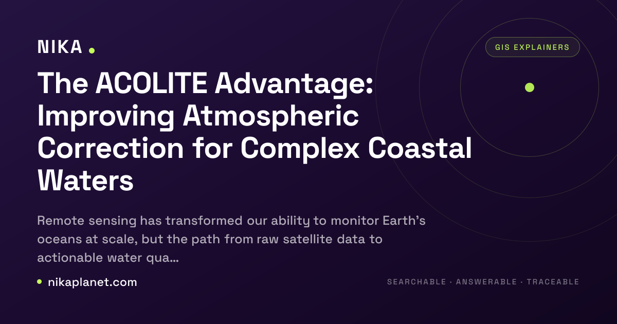 The ACOLITE Advantage: Improving Atmospheric Correction for Complex ...